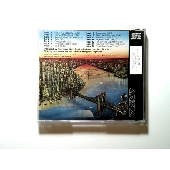 The Grateful Dead - Dead Set CD - Arista Records BMG Music Club Edition Live - Picture 3 of 3